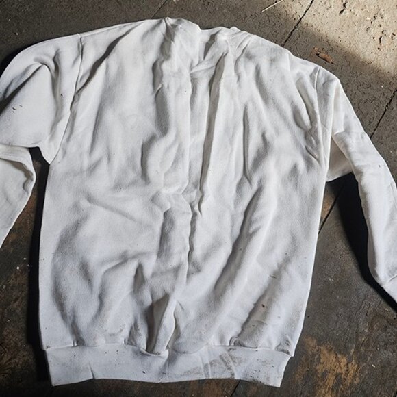 Delta SweatShirt Men's XL Grey Long Sleeve Cape Cod Embroidered Cotton Blend - Picture 5 of 5